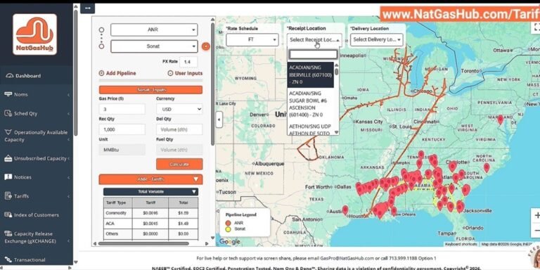 NatGasHub Unveils Innovative Platform For Pipeline Tariff Management