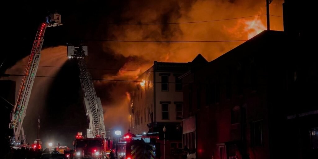 Fire Destroys Multiple Floors at Vacant Centennial Mills Site