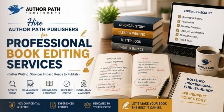 Hire Author Path Publishers for Professional Book Editing Services