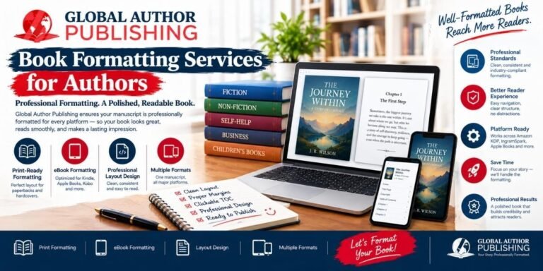 Book Formatting Services Authors By Global Author Publishing