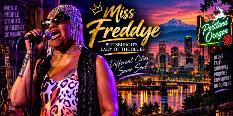 From Pittsburgh Steel to Portland Soul: Miss Freddye Proves the Blues Still Belongs to the People