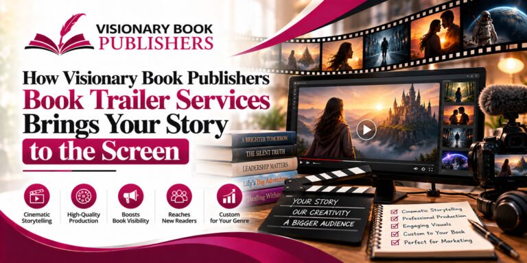 How Visionary Book Publishers' Book Trailer Services Bring Your Story to the Screen