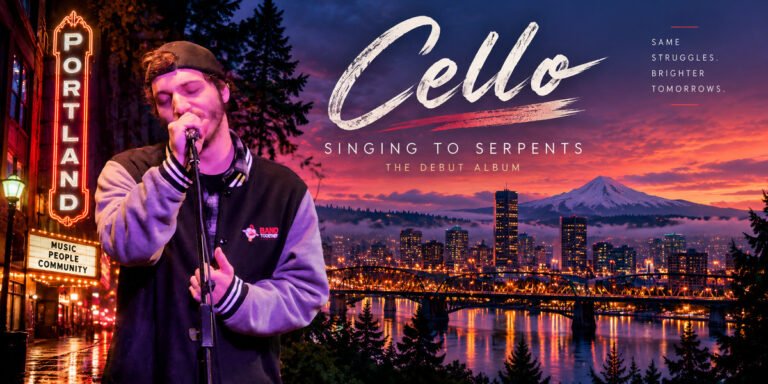 Rain, Restlessness and Redemption, Cello’s Singing to Serpents Finds Its Soul in Portland’s Beautiful Contradictions