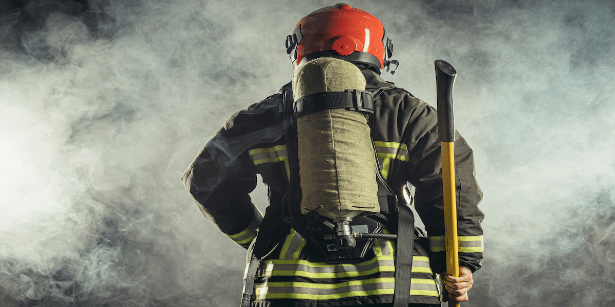 Image commercially licensed from https://unsplash.com/photos/rear-view-on-reverent-confident-man-working-in-fire-station-ready-to-save-people-from-fire-in-emergency-situations-wearing-uniform-and-helmet-0JCOHHz7Rxc