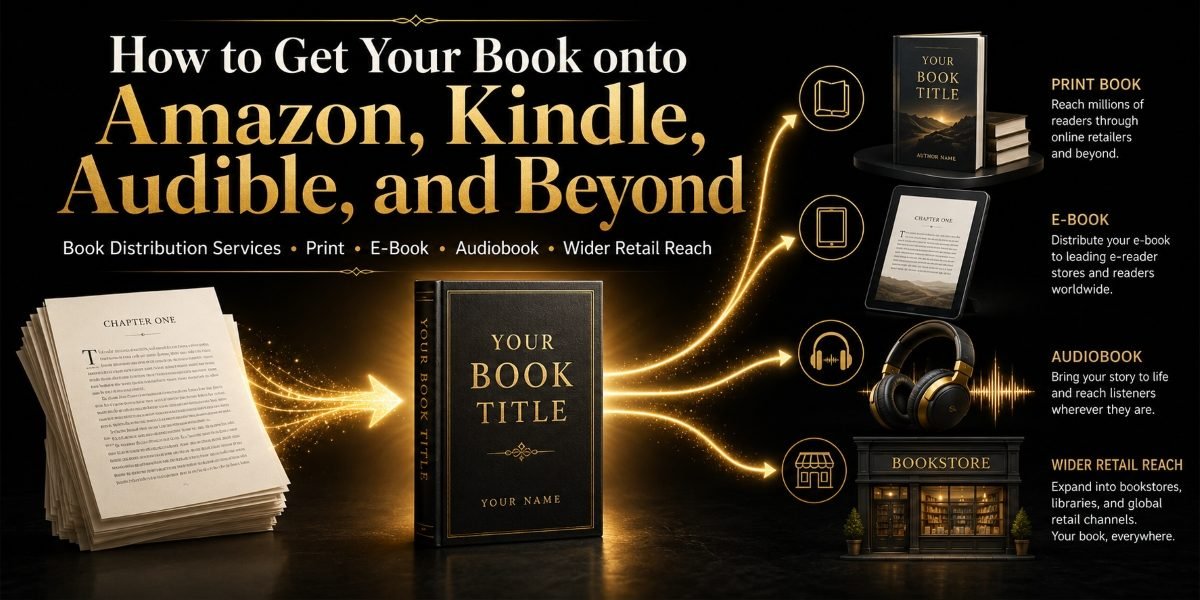 How to Get Your Book onto Amazon, Kindle, Audible, and Beyond